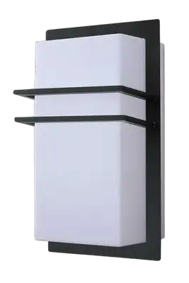 RABALUX Seattle spoljna zidna lampaE27 11W crno IP44