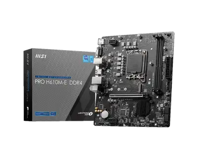 MSI PRO H610M-E
