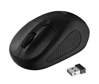 TRUST PRIMO WIRELESS MOUSE MAT Black