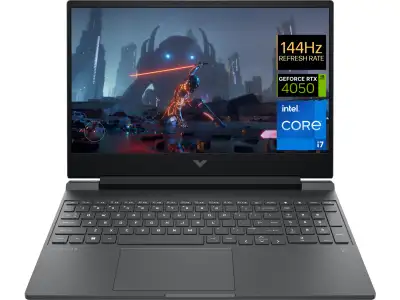 HP Victus Gaming 15-fa1015nm, 15.6" FHD, Intel Core i7-13700H, 16GB, 512GB SSD, RTX 4050, DOS, YU, Mica silver (93T03EA)