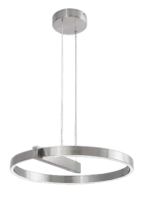 RABALUX Thrac, visilica brušeni aluminium LED 34W, 1700lm,  4000K, precnik 60cm