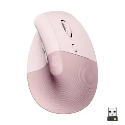 LOGITECH Lift Vertical Ergonomic ROSE 910-006478