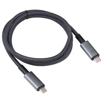 FAST ASIA Kabl USB-C na USB-C, 3.2 8K / 60 Hz, 3m, crni