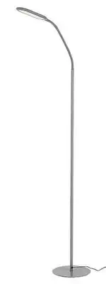 RABALUX Adelmo, podna lampa, srebrna 10W, 3000-6000K dimabilna na touch
