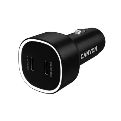 CANYON OnDrive 60 PD 60W 2xUSB-C Black CNE-CCABR3CC