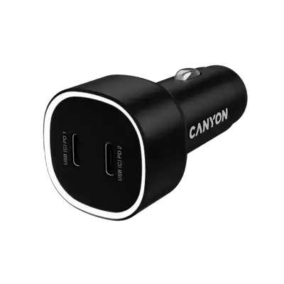 CANYON OnDrive 60 PD 60W 2xUSB-C Black CNE-CCABR3CC