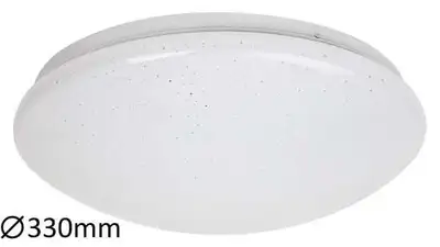 RABALUX Lucas plafonjera LED 18W 4000K 33cm zvezdano IP20