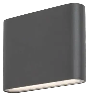 RABALUX Nesna LED2X3W tamno siva