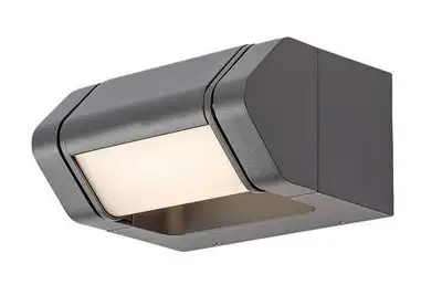 RABALUX Medna, LED spoljna zidna, aluminium antracit, 8W, 530lm (bez dif. 930lm), 3000K