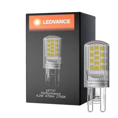 OSRAM  LED ubodna  4,2W G9 230V 2700K 470lm