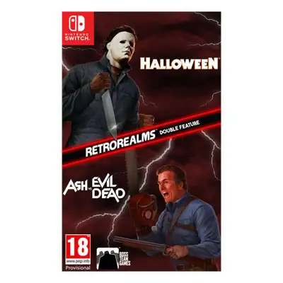 NINTENDO Switch Halloween and Ash vs Evil Dead RetroRealms Double Feature