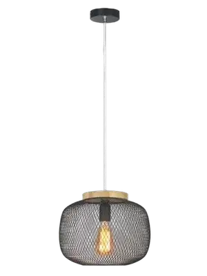 RABALUX Rupert, metal drvo visilica, E27 1× 2