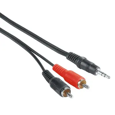 HAMA 3.5mm 2Xcinc 2m M / M