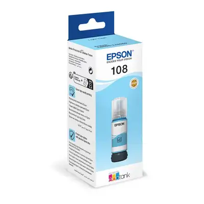 EPSON 108 Light cyan mastilo