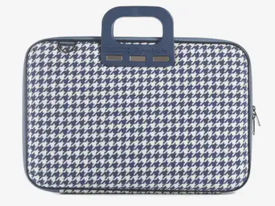 BOMBATA Pied de Poule 15.6" Dark Blue