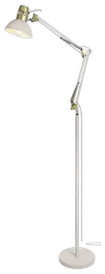 RABALUX Aristeo, podna lampa E27, metal bež / zlatna