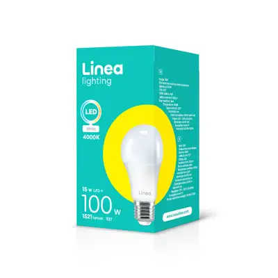 LINEA LED sijalica 15W(100W) A60 1521Lm E27 4000K