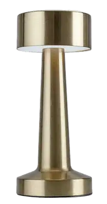 RABALUX Senan stona lampa LED2 7W H21cm gold