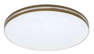 RABALUX Oscar2, LED 18W, 1170lm, 3000K, 33x33cm, zvezdasta, braon prsten