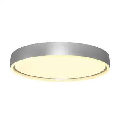 RABALUX Dewson, silver LED plafonjera brušeni aluminium 37W, 2480lm,3000K, 45cm