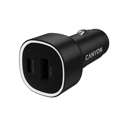 CANYON OnDrive 85 PD 85W USB-A+USB-C Black CNE-CCABR8AC