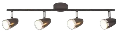 RABALUX Karen spot LED 4x4W antracit /  hrom