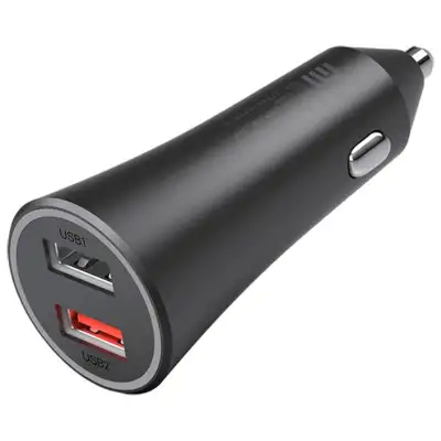 XIAOMI 37W Car Charger Dual-Port Black