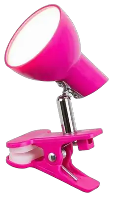 RABALUX Noah, clip lamp, rose, LED 5W