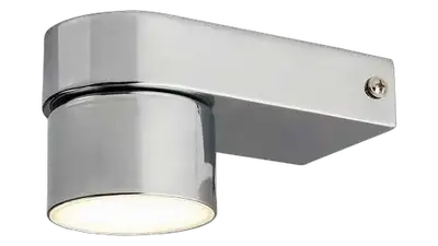 RABALUX Liam, kupatilska, LED 5W, IP44, hrom
