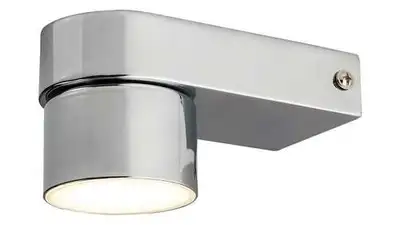 RABALUX Liam, kupatilska, LED 5W, IP44, hrom