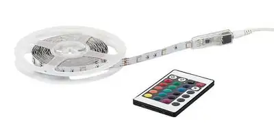 RABALUX LED traka RGB (samo RGB boje) 19W, daljinski, dimabilna, dužina 500cm, 30 LED/m, cut 10cm, IP20 zaštita