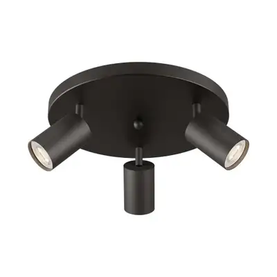 BRAYTRON BRY-BETA-RND_3-BLC-GU10-SPOTLIGHT