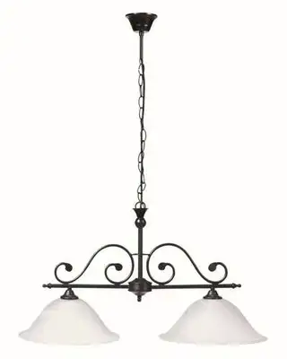 RABALUX Dorothea  visilica E27 2x60W m. crno