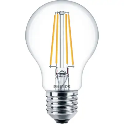 PHILIPS   classic  7W(60W) E27 CW 4000K A60 CL ND SRT4