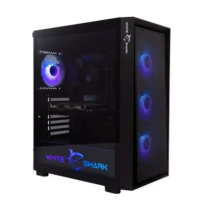 WHITE SHARK GCC 2401 WARHEAD - 3 Black, 4 Fans