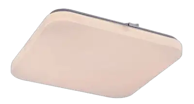RABALUX Vendel, LED plafonjera cetvrtasta 12W 1000lm-1200lm, 3000K, D28cm IP20  bela