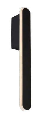 RABALUX Sindri, zidna crna LED 12W, 750lm, DIP switch 3000-4000K, 38cm, Designed by Rabalux