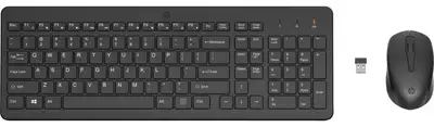 HP 330 2V9E6AA YU Black Wireless Bezicni Set