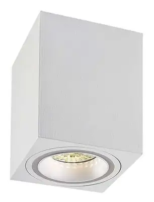 RABALUX Kobald plafonjera GU10 25W bela 8x8