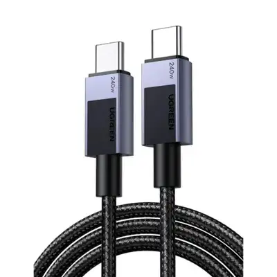 UGREEN L513 USB-C to USB-C PD Fast Charging Cable Space Gray 1m 093-0079