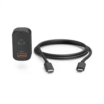 HAMA Univerzalni USB-C, 5-20V/65W, PD, auto punjac za laptop