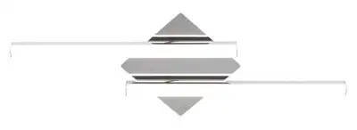 RABALUX Antonia plafonska lampa LED 2x12W hrom IP44