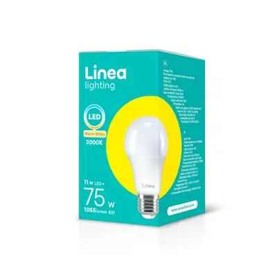 LINEA LED sijalica 11W(75W) A60 1055Lm E27 3000K
