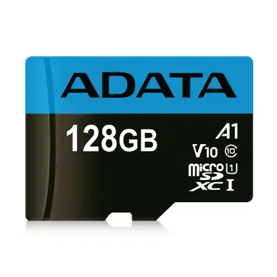 ADATA MICRO SD 128GB + SD ADAPTER (AUSDX128GUICL10A1-RA1)