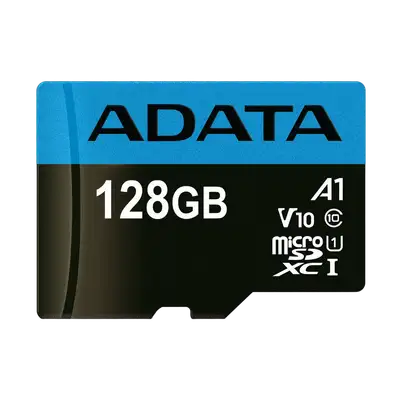 ADATA MICRO SD 128GB + SD ADAPTER (AUSDX128GUICL10A1-RA1)