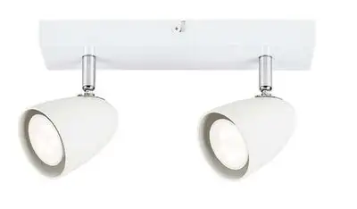 RABALUX Perico plafonjera GU10 2x5W bela
