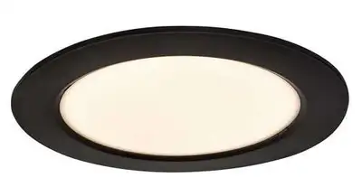RABALUX Shaun2 plafonjera 12W 3000K crna okrugla