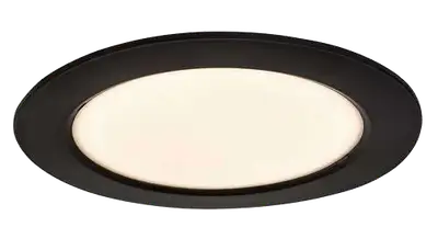 RABALUX Shaun2 plafonjera 12W 3000K crna okrugla