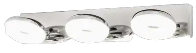 RABALUX Beata zidna lampa LED 3x5W 4000K IP44 hrom