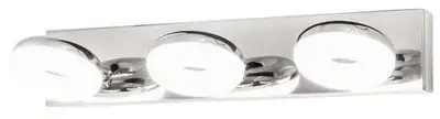 RABALUX Beata zidna lampa LED 3x5W 4000K IP44 hrom